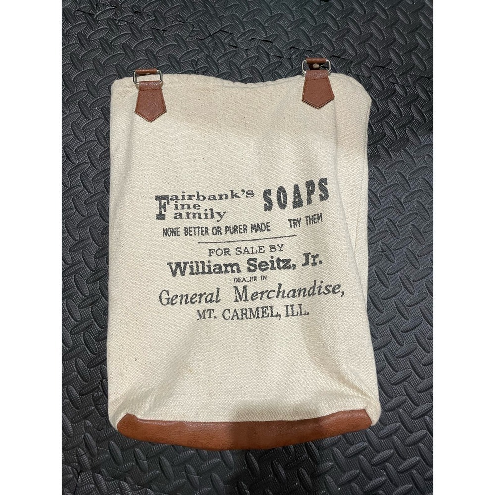 General Store Canvas and Leather Everyday Tote